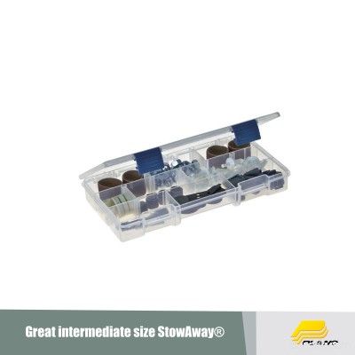 Plano ProLatch Stowaway Large Clear Organizer Tackle Box 555509915